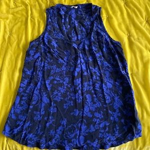 100% silk Fossil tank